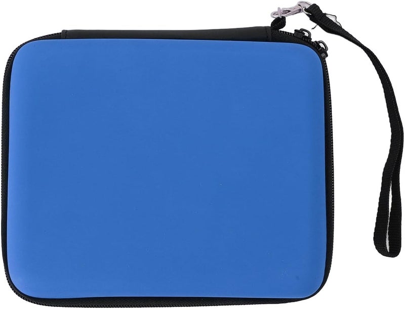 Pomya Protective Hard Shell Travel Carrying Case for 2DS with 8 Game Card Holders, Shockproof Dust Proof, Lightweight Design for Everyday Guard and Travel (Blue) - Image 1